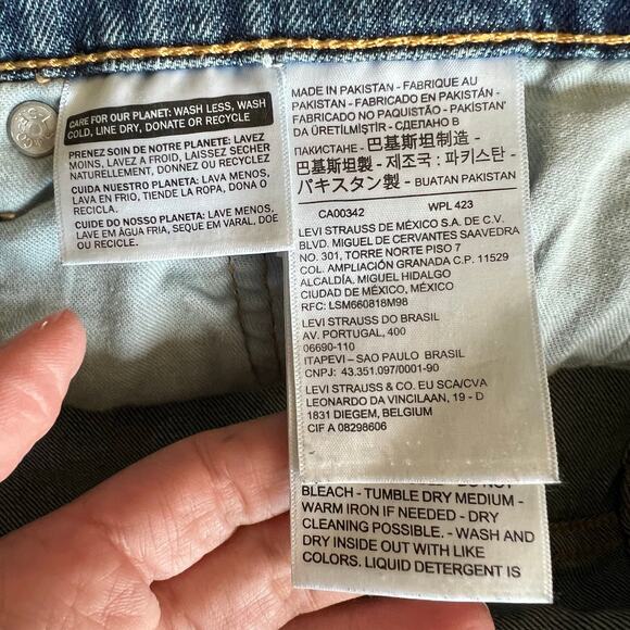 Levis Men's 541 Jeans Pants 32x30 in Mid Blue Denim Wash - Picture 7 of 10